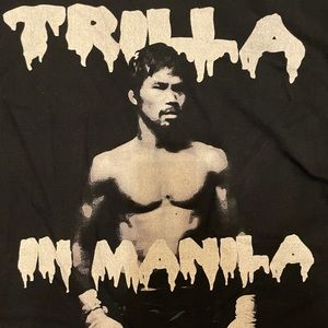 Manny Pacquiao T Shirt Black